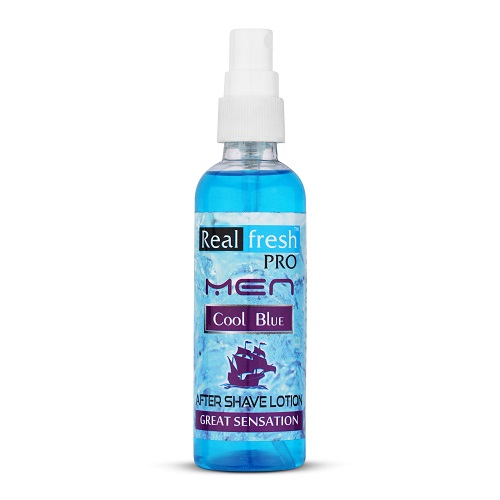 Real Fresh Cool Blue After Shave Lotion 100ml